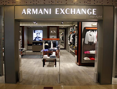 A|X Armani Exchange’s third showroom in India, now in Hyderabad