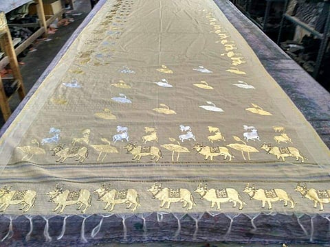 Sujata Pai revives age-old sari printing techniques