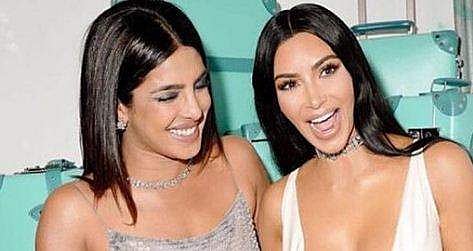 Priyanka Chopra and Kim Kardashian