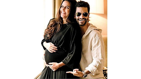 Neha Dhupia and Angad Bedi