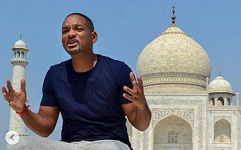 Will Smith Taj Mahal
