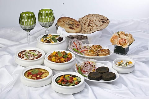 One of the Puja Special offerings at ITC Sonar Kolkata