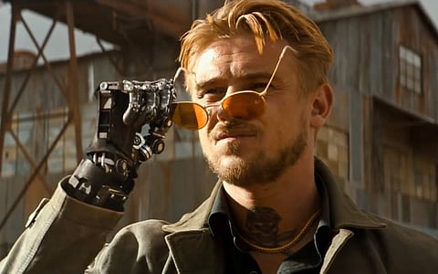 Hollywood actor Robert Boyd Holbrook in The Predator