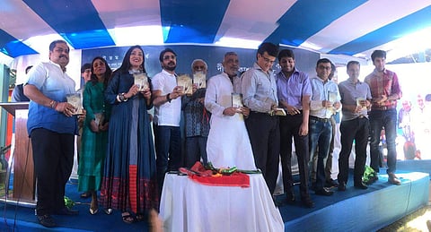 A star studded launch of sports novel, Wiki