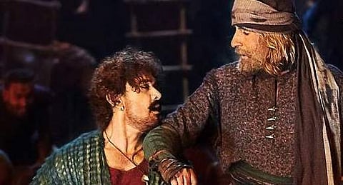 Aamir Khan and Amitabh Bachchan in Thugs Of Hindostan
