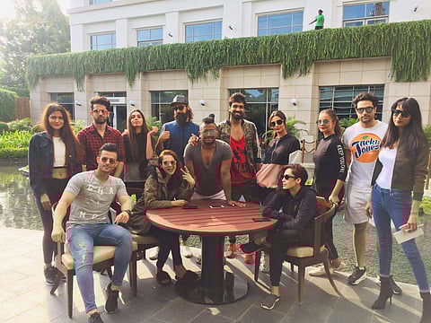 Before the Park Hyatt fashion show