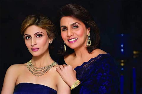 Ranbir Kapoor and Neetu Kapoor