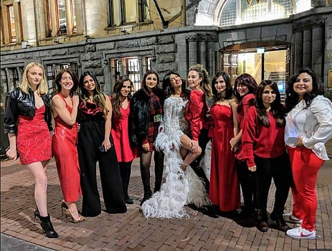 Priyanka Chopra with her girl gang