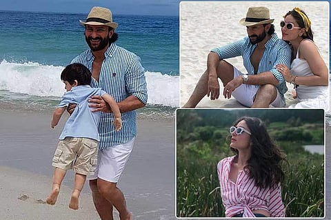 See Pictures: Saif Ali Khan, Taimur Ali Khan and Kareena Kapoor Khan enjoy vacation in Cape Town