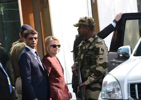 Hilary Clinton in Udaipur