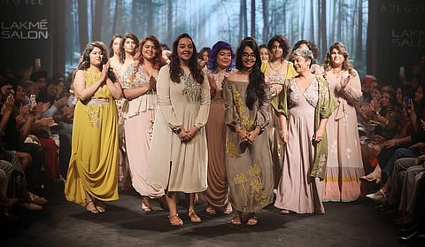 Half Full Curve brought sexy goddess fashion to 6Degree studio