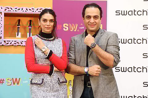 Aditi Rao Hydari unveils Swatch’s new Spring-Summer 2018 collection
