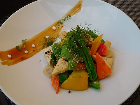 Try this recipe of Wok fried wintergreens with water chestnut and tofu yet