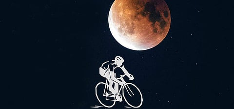 Late night bike ride