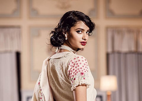 Expect gingham saris, delicate ruffles and embroidered detailing from Soutache’s latest collection