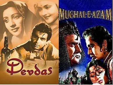Devdas and Mughal-e-Azam