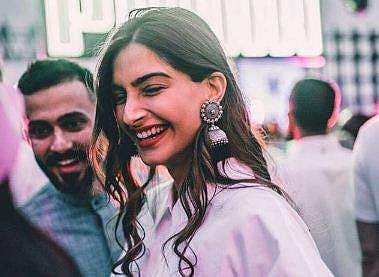 Sonam Kapoor with boyfriend Anand Ahuja