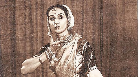 Indian classical dancer Mrinalini Sarabhai