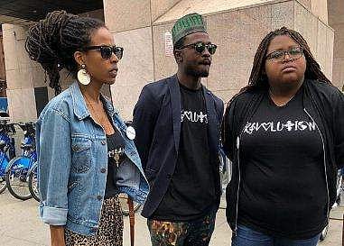 Iconic reggae singer Bob Marley’s granddaughter Donisha Prendergast along with her friends