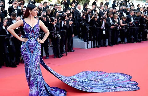 Aishwarya Rai's stunning red carpet look