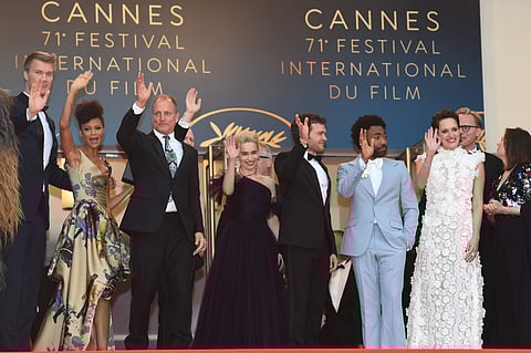 Solo: A Star Wars Story cast dazzled onlookers as they walked the red carpet at Cannes 2018