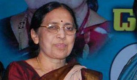 Telugu novelist Yaddanapudi Sulochana Rani