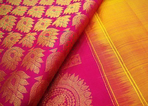A sari from Suja Silks