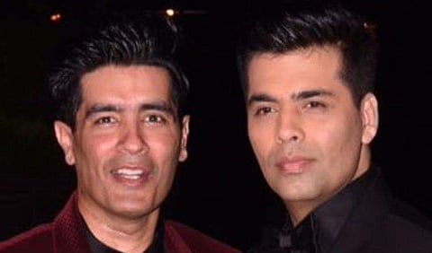 Manish Malhotra and Karan Johar