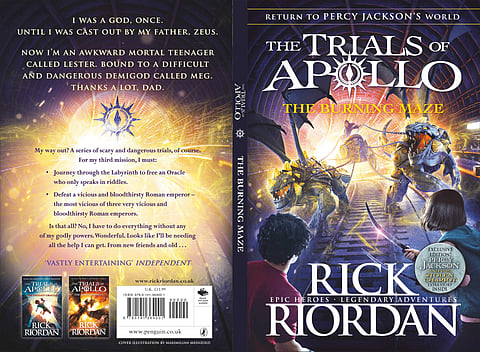 Rick Riordan, The Burning Maze