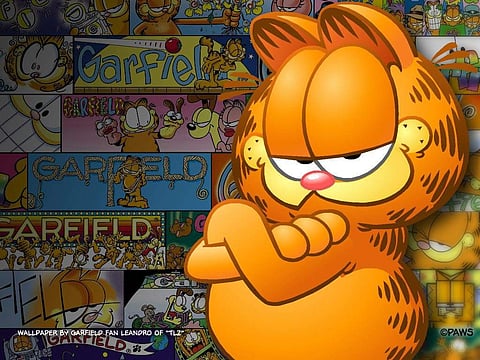 No politics, says creator Jim Davis, as lasagna-loving, Monday-hating Garfield is set to turn 40
