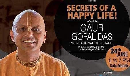 Gaur Gopal Das at Kala Mandir, Kolkata