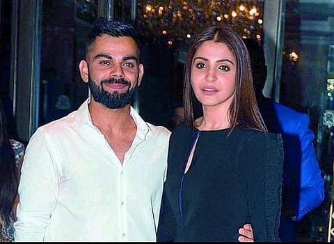 Virat Kohli and Anushka Sharma