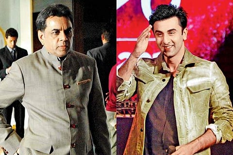 Paresh Rawal, Ranbir Kapoor
