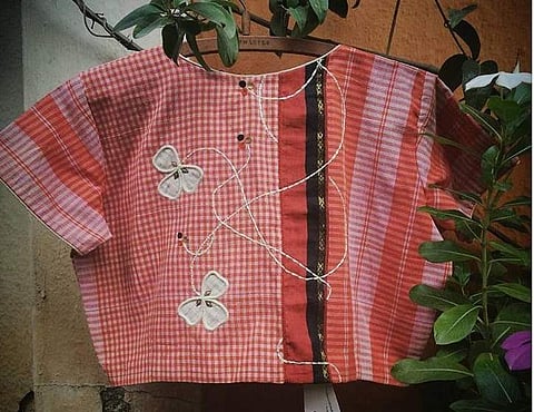 Sari collection inspired from summer flowers