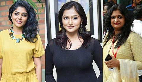 Rima Kallingal, Ramya Nambeesan and Geethu Mohandas