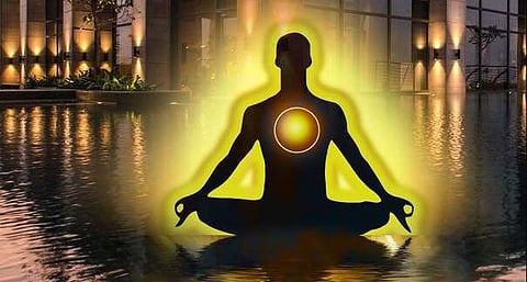 Aqua Pranic sesson at Altair, Kolkata