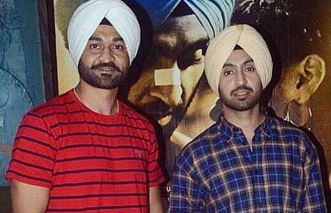 Sandeep Singh and Diljit Dosanjh