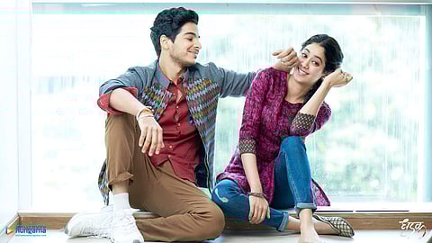 Ishaan Khatter and Janhvi Kapoor, in Dhadak