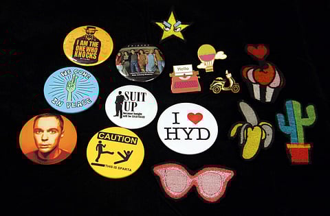 Badges at The Hoozinc Store