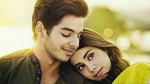 Ishaan Khatter and Janhvi Kapoor in a still from Dhadak