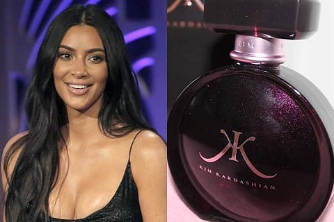 Kim Kardashian's perfume line sued for ripping off Vibes Media logo