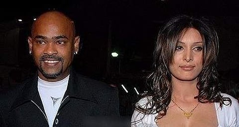 Vinod Kambli and wife Andrea Hewitt