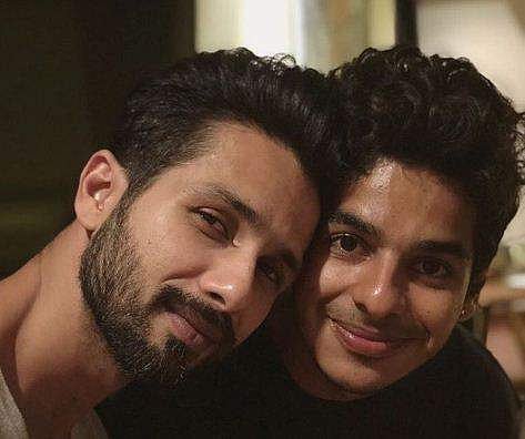 Shahid and Ishaan Khatter