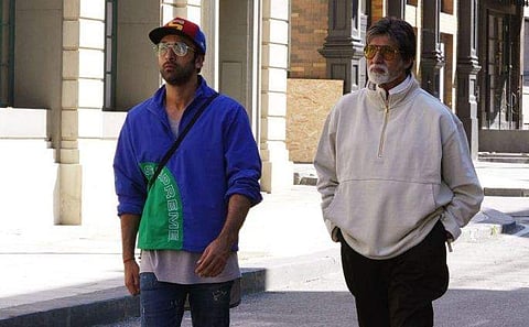 Ranbir Kapoor and Amitabh Bachchan in New York