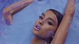 Ariana Grande on the cover of her single God Is A Woman
