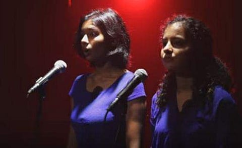 A still from Unerase Poetry's When We Talk About Rape