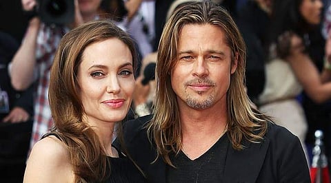 Angelina Jolie and Brad Pitt