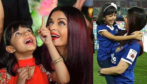 Aishwarya Rai Bachchan and Aaradhya Bachchan