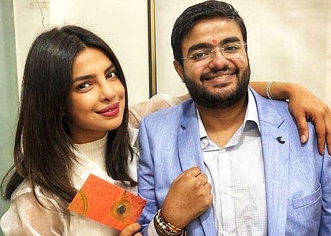 Priyanka Chopra with brother Siddharth Chopra