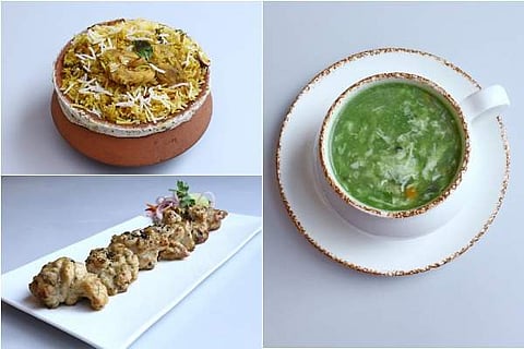 Delectable dishes at Rosewater Fine Dining